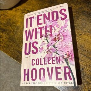 It Ends With Us by Colleen Hoover Paperback Book